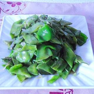 青椒炒双豆