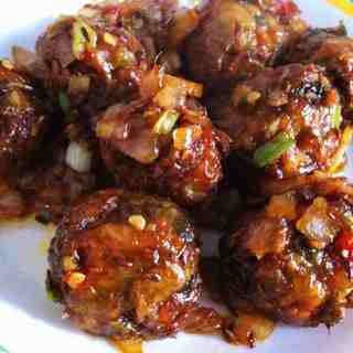 印度蔬菜球vegetable madchurian